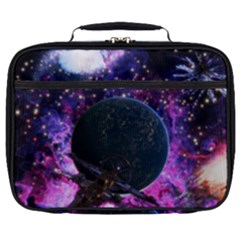 Spaceship Alien Futuristic Full Print Lunch Bag