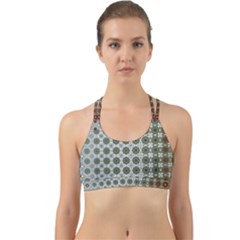 Pattern Background Abstract Back Web Sports Bra