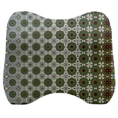 Pattern Background Abstract Velour Head Support Cushion