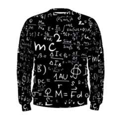 E=mc2 Text Science Albert Einstein Formula Mathematics Physics Men s Sweatshirt by Jancukart