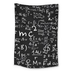 E=mc2 Text Science Albert Einstein Formula Mathematics Physics Large Tapestry by Jancukart