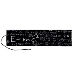 E=mc2 Text Science Albert Einstein Formula Mathematics Physics Roll Up Canvas Pencil Holder (l)