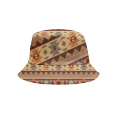 Southwest-pattern-tan-large Inside Out Bucket Hat (kids) by SouthwestDesigns
