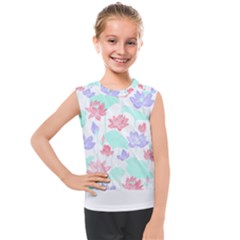 Lotus T- Shirt Lotus Love T- Shirt Kids  Mesh Tank Top by maxcute