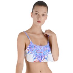 Mandala T- Shirt Fluid Water Mandala T- Shirt Layered Top Bikini Top 