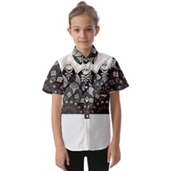 Mandala T- Shirt Mandala The Sunrise Series 001 T- Shirt Kids  Short Sleeve Shirt by maxcute