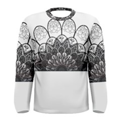 Mandala T- Shirt Mandala The Sunrise Series 004 T- Shirt Men s Long Sleeve Tee by maxcute