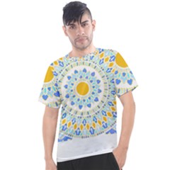 Mandala T- Shirt Ornate Mandala T- Shirt Men s Sport Top by maxcute