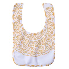 Mandala T- Shirtmandala Flower T- Shirt Baby Bib by maxcute