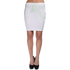 Marble T- Shirt Green Psychedelic Liquid Marble Fluid Art Design Style  T- Shirt Bodycon Skirt by maxcute