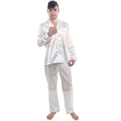 Peacock T- Shirt Peacock T- Shirt Men s Long Sleeve Satin Pajamas Set