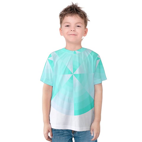 Pop Art T- Shirt Cool Color Wheel T- Shirt Kids  Cotton Tee by maxcute