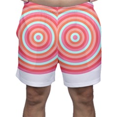 Pop Art T- Shirt Pop Mod Circles #3 T- Shirt Men s Shorts