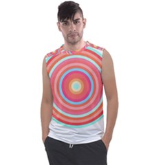 Pop Art T- Shirt Pop Mod Circles #4 T- Shirt Men s Regular Tank Top by maxcute