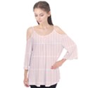 Rectangular Seamless Pattern T- Shirt Rectangular Grid Pattern - Pale Pink T- Shirt Flutter Tees View1