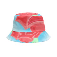 Rose T- Shirt Neotraditional Rose T- Shirt Inside Out Bucket Hat by maxcute