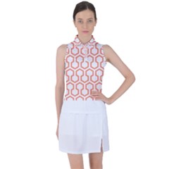 Shining Stephen King T- Shirt Geometric Pattern Looped Hexagons Women s Sleeveless Polo Tee by maxcute