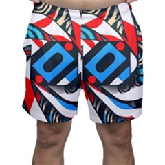 Abstract Background Pattern Men s Shorts