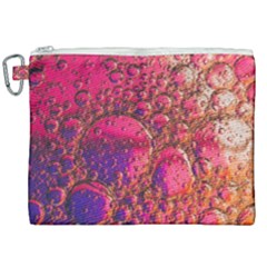 Colorful Bubbles Abstract Art Canvas Cosmetic Bag (xxl) by Jancukart