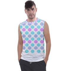 Sugar T- Shirt Pastel Lollipop Candy Pattern T- Shirt Men s Regular Tank Top by maxcute