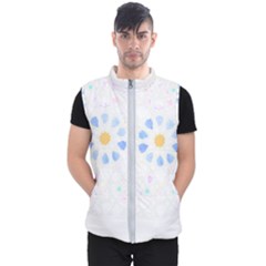 Tiles T- Shirtzellige Moroccan Mosaic Tilework T- Shirt Men s Puffer Vest by maxcute