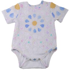 Tiles T- Shirtzellige Moroccan Mosaic Tilework T- Shirt Baby Short Sleeve Bodysuit by maxcute