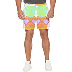 Tropical Fruit T- Shirt P I N E A P P L E A T S E A F U N N Y D E S I G N F O R W O M E N S T- Shirt Men s Runner Shorts by maxcute