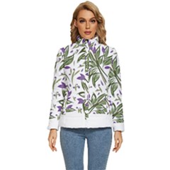 Tropical Island T- Shirt Pattern Love Collection 3 Women s Puffer Bubble Jacket Coat by maxcute