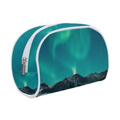 Blue And Green Sky And Mountain Make Up Case (small) by Jancukart