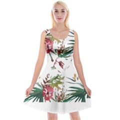 Tropical T- Shirt Tropical Charming Hissing T- Shirt Reversible Velvet Sleeveless Dress