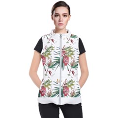 Tropical T- Shirt Tropical Charming Hissing T- Shirt Women s Puffer Vest by maxcute