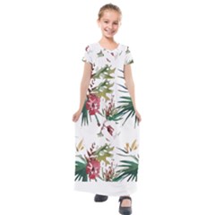 Tropical T- Shirt Tropical Charming Hissing T- Shirt Kids  Short Sleeve Maxi Dress by maxcute