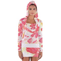 Tropical T- Shirt Tropical Creative Hawaiian T- Shirt Long Sleeve Hooded T-shirt