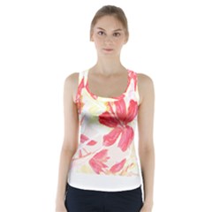 Tropical T- Shirt Tropical Creative Hawaiian T- Shirt Racer Back Sports Top