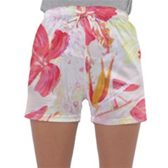 Tropical T- Shirt Tropical Creative Hawaiian T- Shirt Sleepwear Shorts