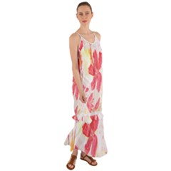 Tropical T- Shirt Tropical Creative Hawaiian T- Shirt Cami Maxi Ruffle Chiffon Dress