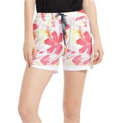 Tropical T- Shirt Tropical Creative Hawaiian T- Shirt Women s Runner Shorts