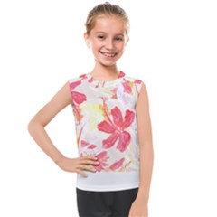 Tropical T- Shirt Tropical Creative Hawaiian T- Shirt Kids  Mesh Tank Top