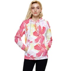 Tropical T- Shirt Tropical Creative Hawaiian T- Shirt Women s Lightweight Drawstring Hoodie