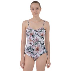 Tropical T- Shirt Tropical Delicate Bloom T- Shirt Sweetheart Tankini Set by maxcute