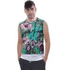 Tropical T- Shirt Tropical Fashion Aloha T- Shirt Men s Regular Tank Top by maxcute