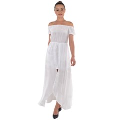 Tropical T- Shirt Tropical Fashion Orchid T- Shirt Off Shoulder Open Front Chiffon Dress