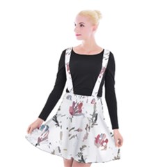 Tropical T- Shirt Tropical Garden Garden T- Shirt Suspender Skater Skirt