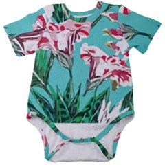 Tropical T- Shirt Tropical Gorgeous Oppositiflor T- Shirt Baby Short Sleeve Bodysuit by maxcute