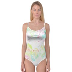 Tropical T- Shirt Tropical Graceful Blossoming T- Shirt Camisole Leotard  by maxcute