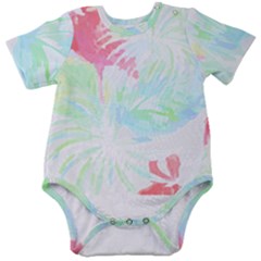 Tropical T- Shirt Tropical Graceful Forestry T- Shirt Baby Short Sleeve Bodysuit by maxcute