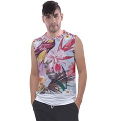 Tropical T- Shirt Tropical Sublime Floral T- Shirt Men s Regular Tank Top by maxcute