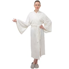 Undulating T- Shirt Maxi Velour Kimono by maxcute