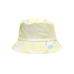 Vintage Monkey Pattern T- Shirt Vintage Monkeys T- Shirt Inside Out Bucket Hat (kids) by maxcute