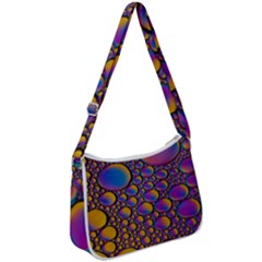 Bubble Color Zip Up Shoulder Bag by artworkshop